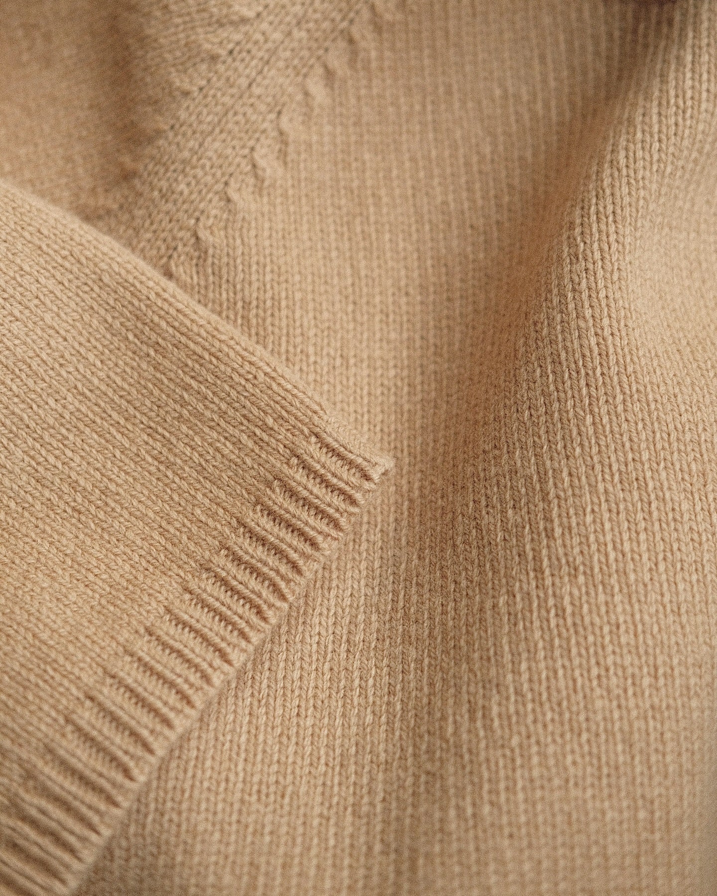 Raglan Sleeve Turtleneck, camel