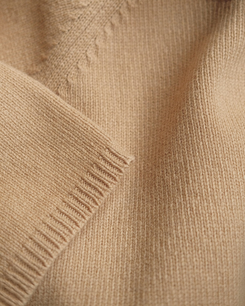 Raglan Sleeve Turtleneck, camel image 3